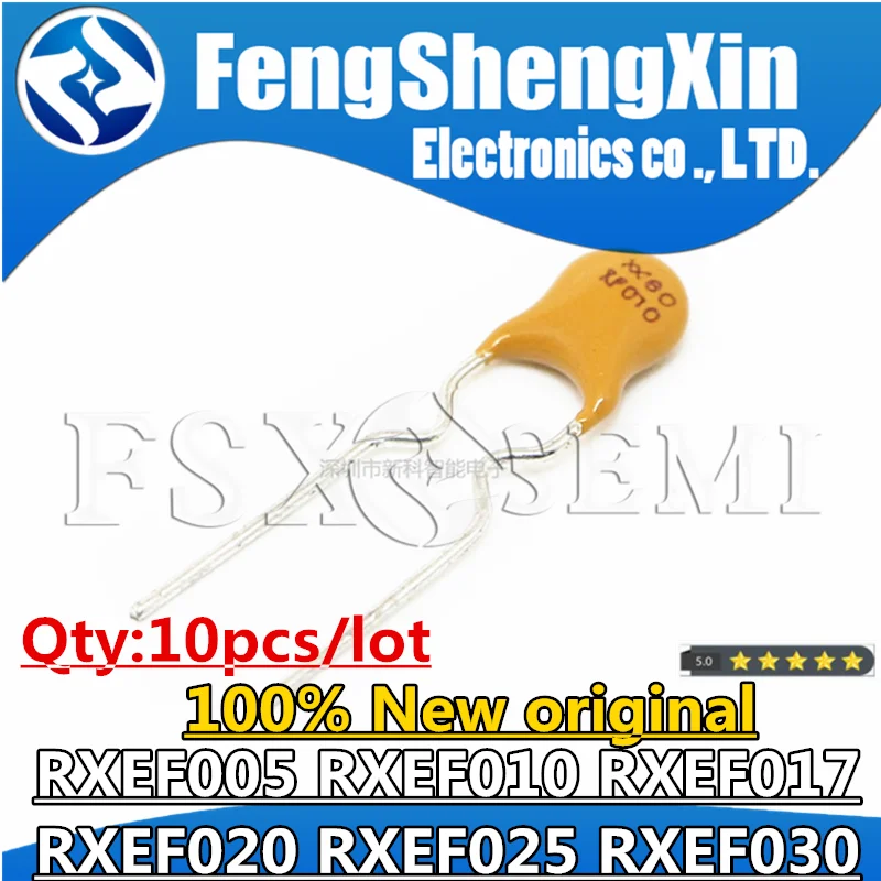 

10pcs RXEF005 RXEF010 RXEF017 RXEF020 RXEF025 RXEF030 XF005 XF010 XF017 XF020 XF025 XF030 PTC Recoverable Fuse