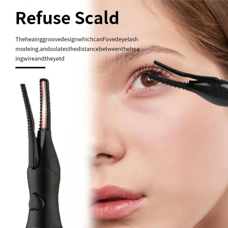 

Electric Eyelash Curler USB Rechargeable Electric Heated Eyelash Curler Fast Heating Natural Eyelash Curler Long Lasting Ironing