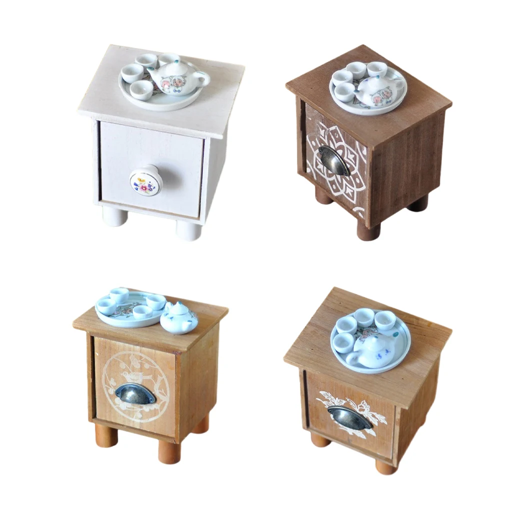 

Photography Prop Mini with Teapot Set Studio Posing Desk Children Photo Shooting Accessories Taking Props Decoration