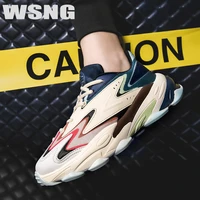 wsng high quality mens shoes summer new fashion breathable super fire inner height increase casual sports shoesloisirs sportifs
