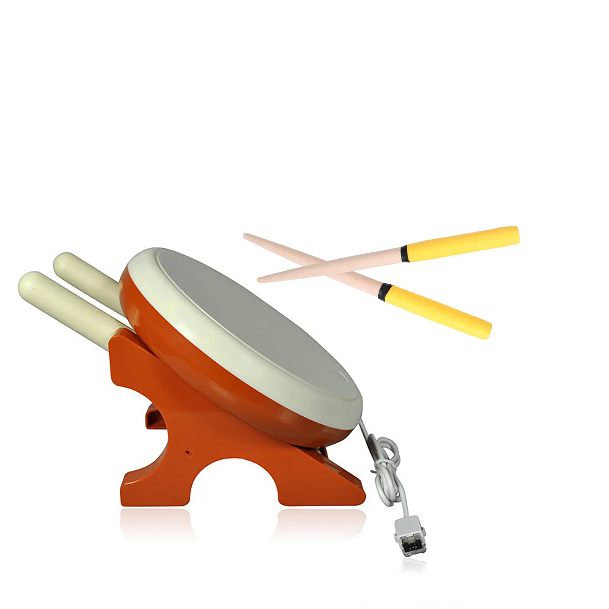 Барабанная палочка Taiko с резиновой ручкой рок-ролл ударные инструменты