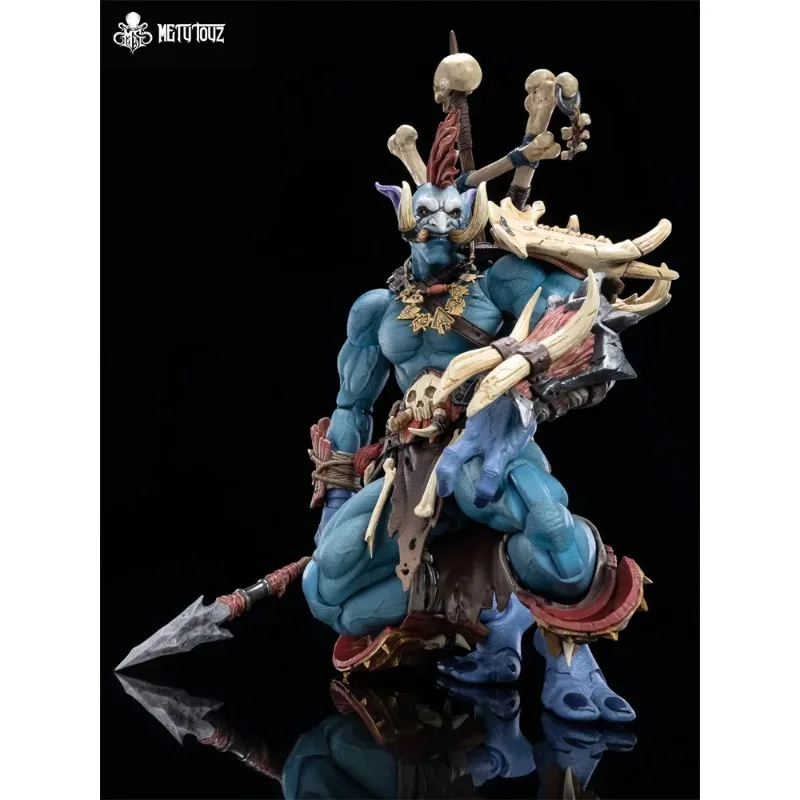 Фото Metytoyz Adventurer World Tribe Hunter Troll Hunter Senjin 1/10 Фигурка-модель для коллекции, подарок, украшение №5