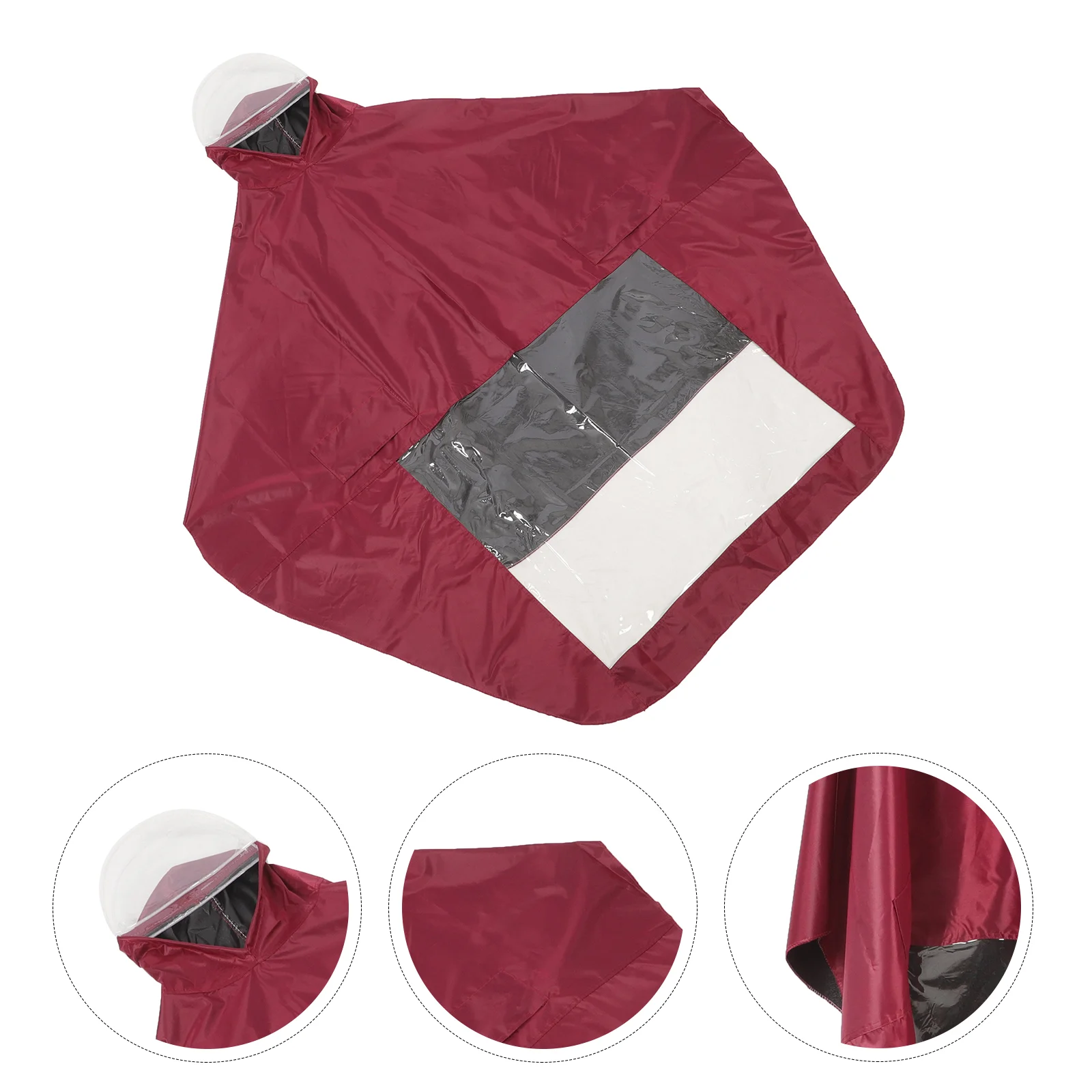 

Rain Poncho for Travel Cycling Jacket Adult Ponchos with Hood Raincoat Hoods Thicken