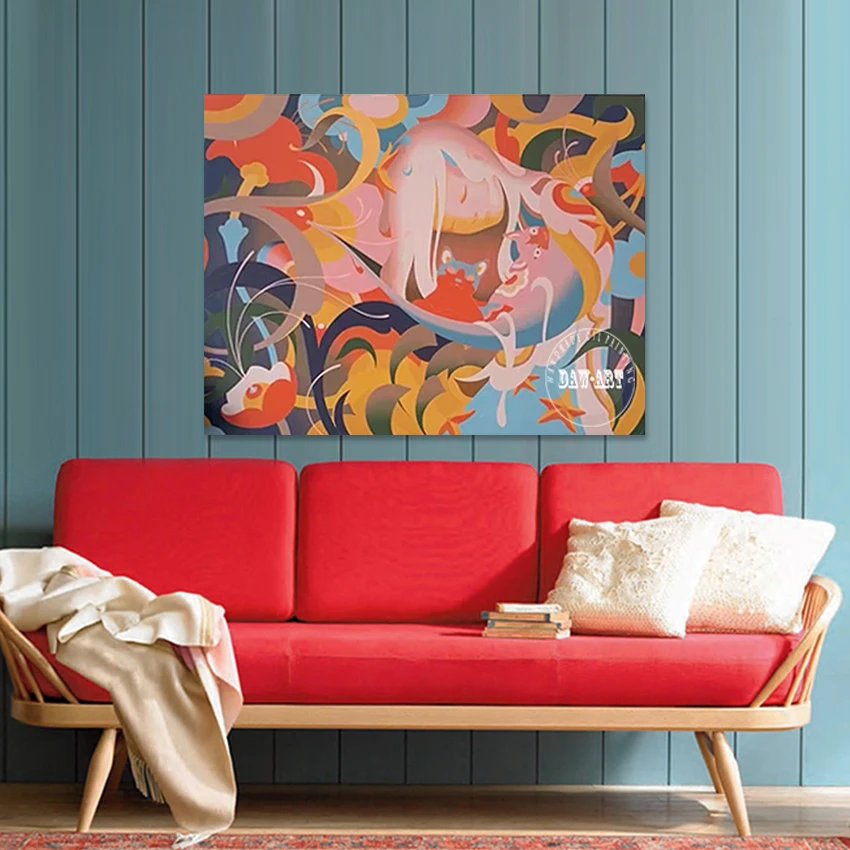 Абстрактная картина маслом MYT