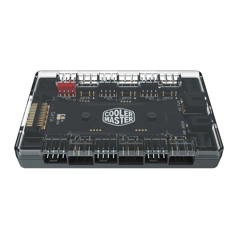 Master Hub 5v 3-pin Argb&pwm Efficient Controller Synchronization Wireless Remote Control Chassis Fan