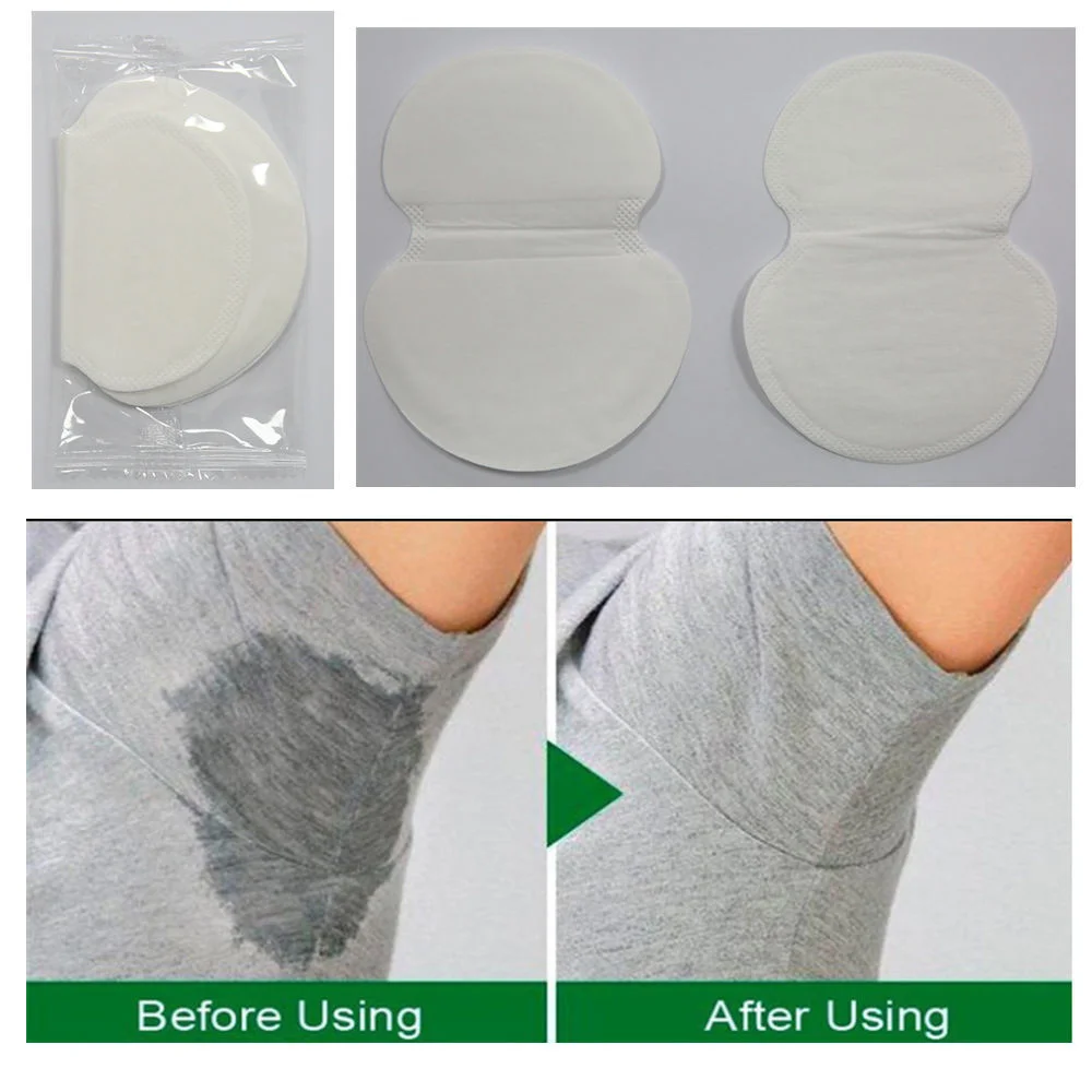 100 /200 Pieces Hot! Underarm Dress Clothing Armpit Care Sweat Scent Perspiration Pad Shield Absorbing Deodorant Antiperspirant