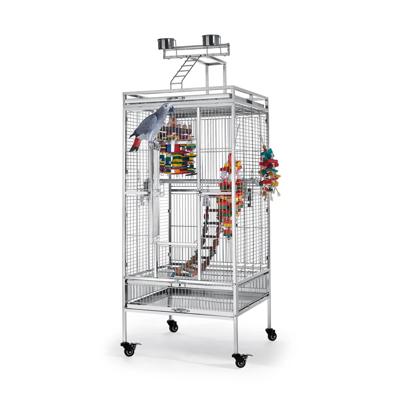 Подставка для кормушек из нержавеющей стали балкона