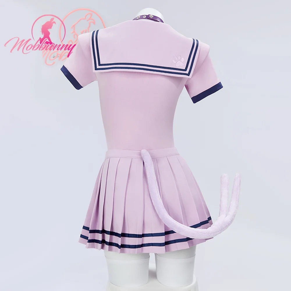 Костюм для отдыха Mobbunny PM фиолетовый боди Матросская униформа плиссированная