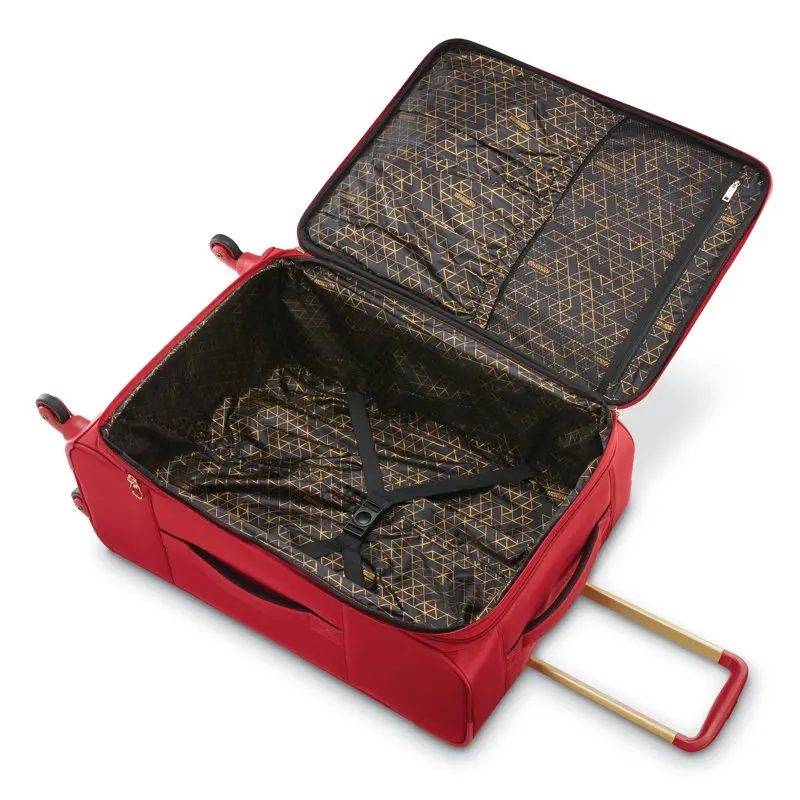 Belle Voyage 25-inch Softside Spinner, Checked Luggage, One PIece