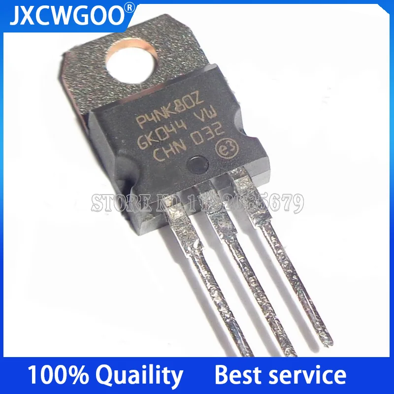 

10 шт. STP4NK80Z P4NK80Z TO-220 новый оригинальный