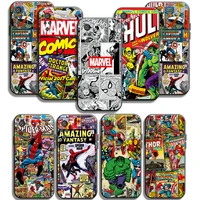 avengers marvel phone cases for xiaomi redmi poco x3 gt x3 pro m3 poco m3 pro x3 nfc x3 mi 11 mi 11 lite carcasa back cover