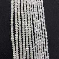 3x4mm white shell mother shell abacus beads freshwater natural spacer beads for jewelry making diy bracelet necklace accessories