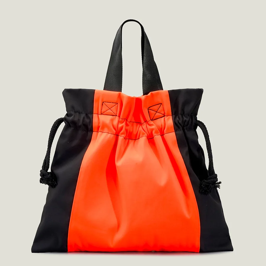 

Canvas Candy Drawstring Women Handbag Bucket Ruched Casual Ladies Shoulder Bag Panelled Shopper Spring Female Crossbody Bags New