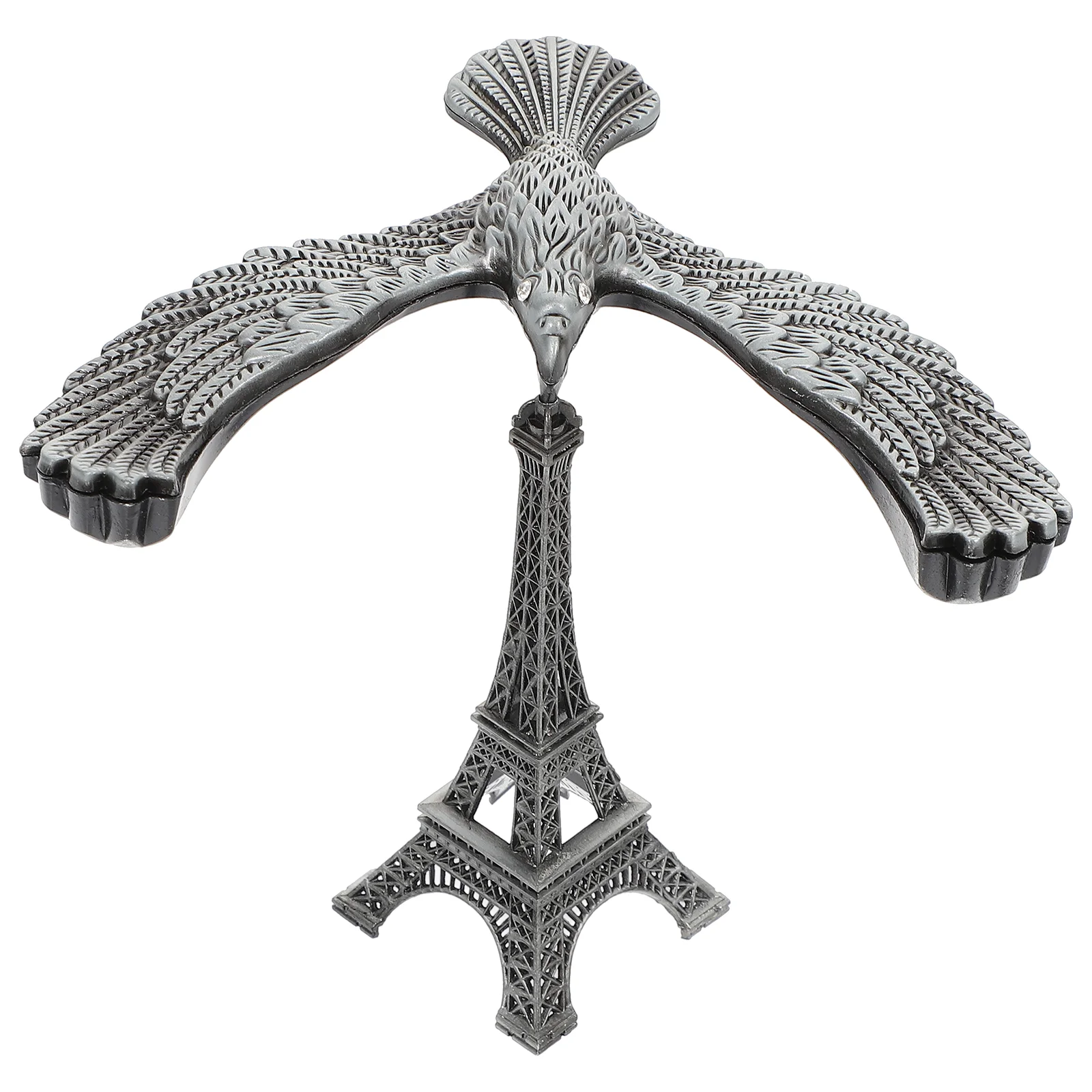 

Balance Bird Tower Eiffel Eagle Balancing Toy Gravity Decor Model Alloy Adornment Home Tabletop Finger Ornament Metal Decoration