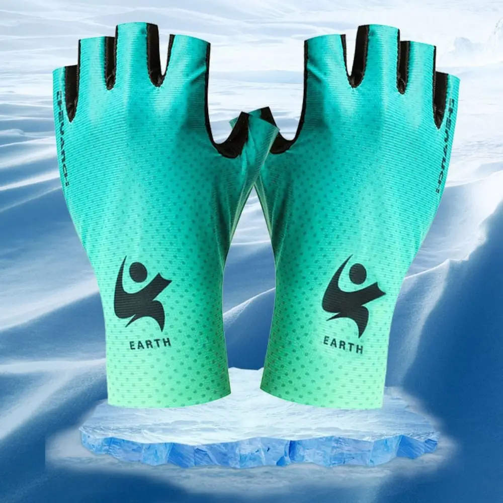 

Cycling Gloves Sports Half Finger Glove Hand Wrist Brace Mitten Sport Gloves Anti-Slip Shockproof Breathable Pain Relief Gloves