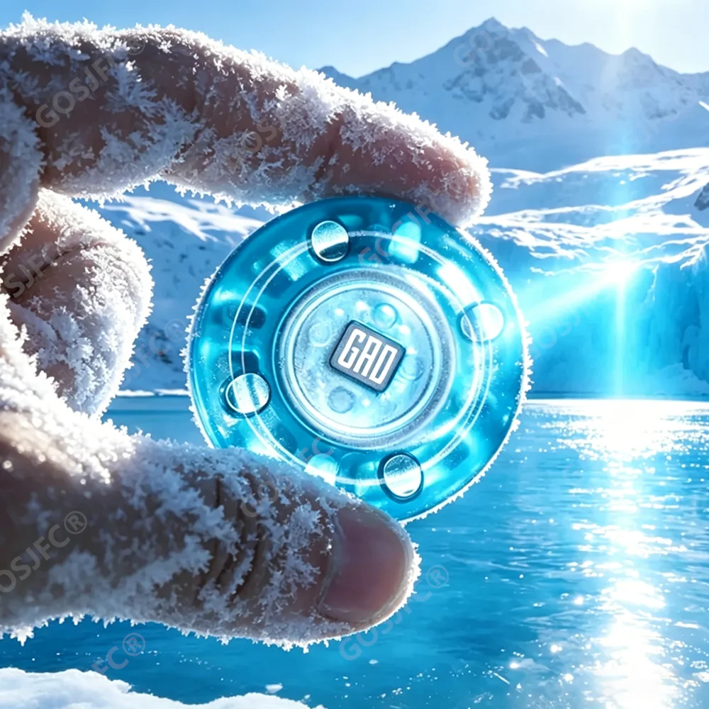 Фото GAO STUDIO MADA DON Ice Blue Haptic Coin: Игрушка-антистресс для взрослых, оригинальный дизайн, для снятия тревоги №4