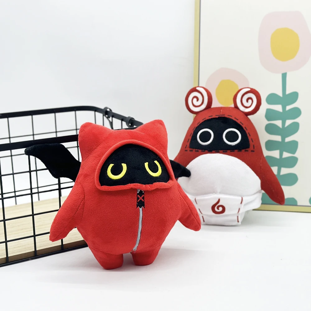 Красная плюшевая игрушка Летучая мышь с капюшоном раньше и 27 см мягкие набивные