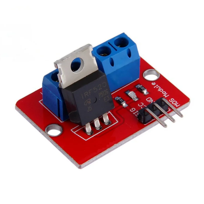 

Smart Electronics 0-24V Top Mosfet Button IRF520 MOS Driver Module for Arduino MCU ARM Raspberry Pi