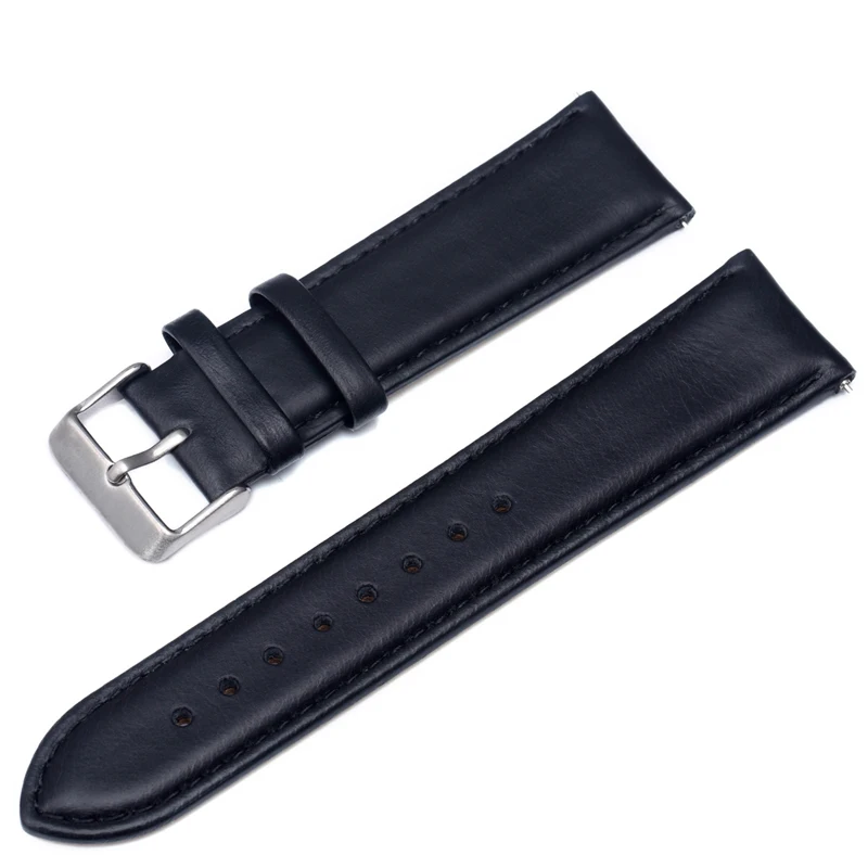 Quick Open Watch Band Easy Release Watch Strap Thin Leather Watch Strap