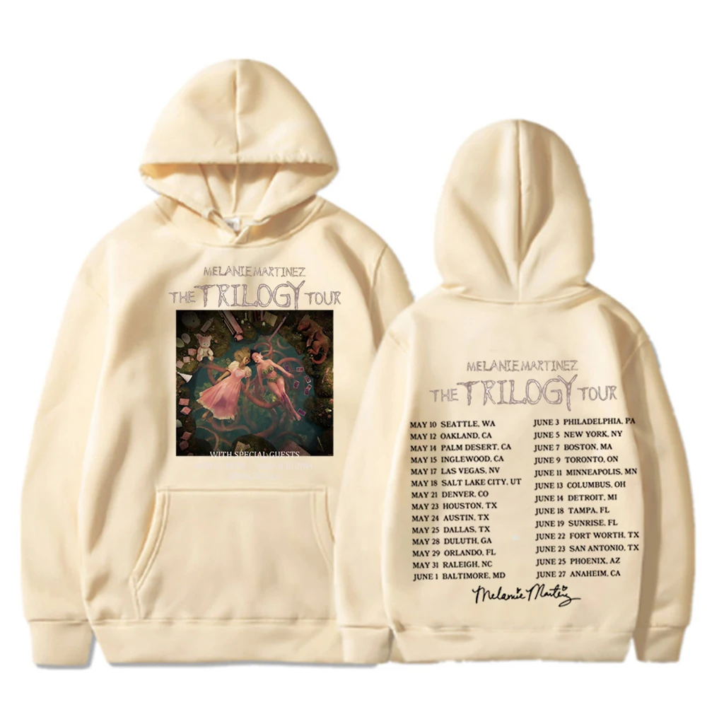 Толстовка с капюшоном meldy Martinez The trilotour 2024 Merch пуловеры топы уличная одежда
