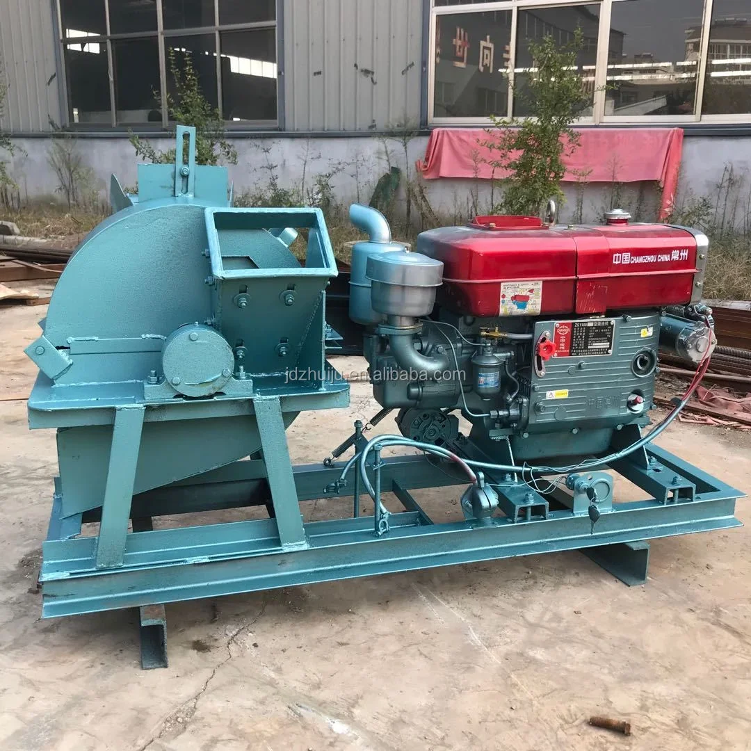 Дробилка для ветки деревьев кокосовой шелухи/500 кг/час мощный измельчитель