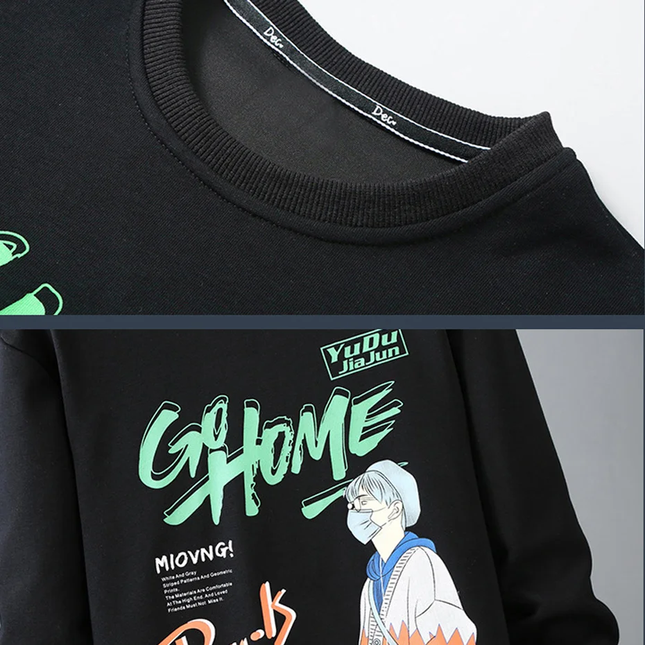 Рисунок 4 - Размера плюс 8XL 10XL Свитшот мужской