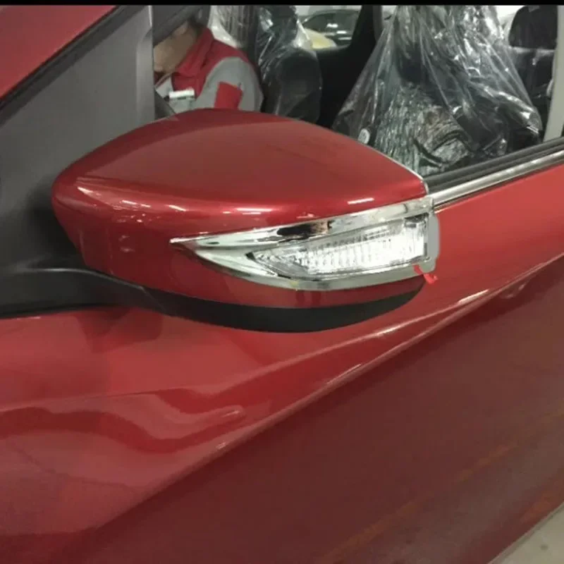 Хромированная накладка на боковое зеркало заднего вида из АБС-пластика для Nissan