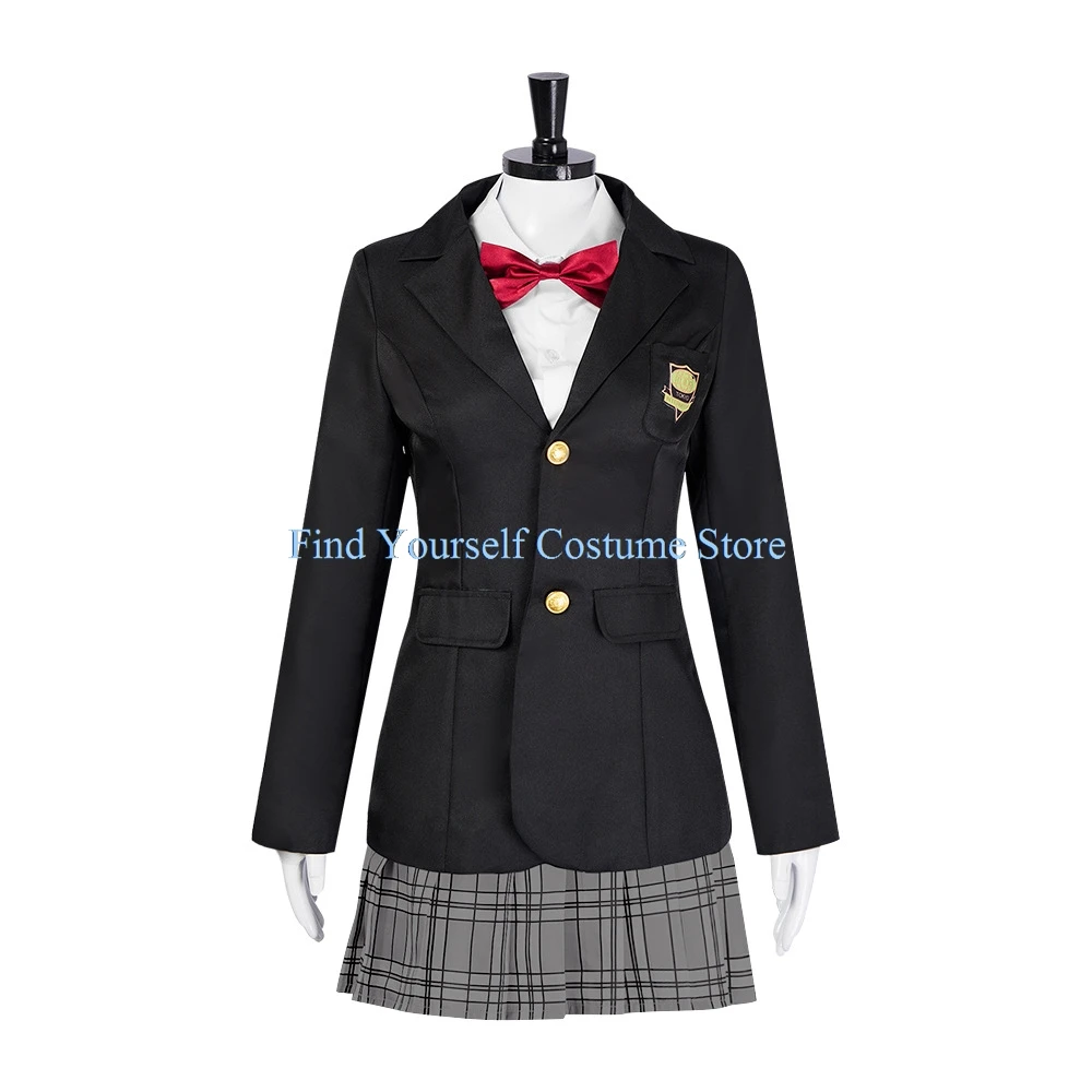 Хэллоуин Gogo Yubari Косплей Костюм Черная Униформа The Movie Kill Vol.1 Bill Gogo's School JK Юбки