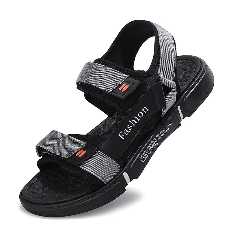 Men's Sandals Summer Children's Shoes Fashion Light Soft Flat Shoes Open Toe Casual Beach Sandals Men's Shoes Outdoor Size 35-44