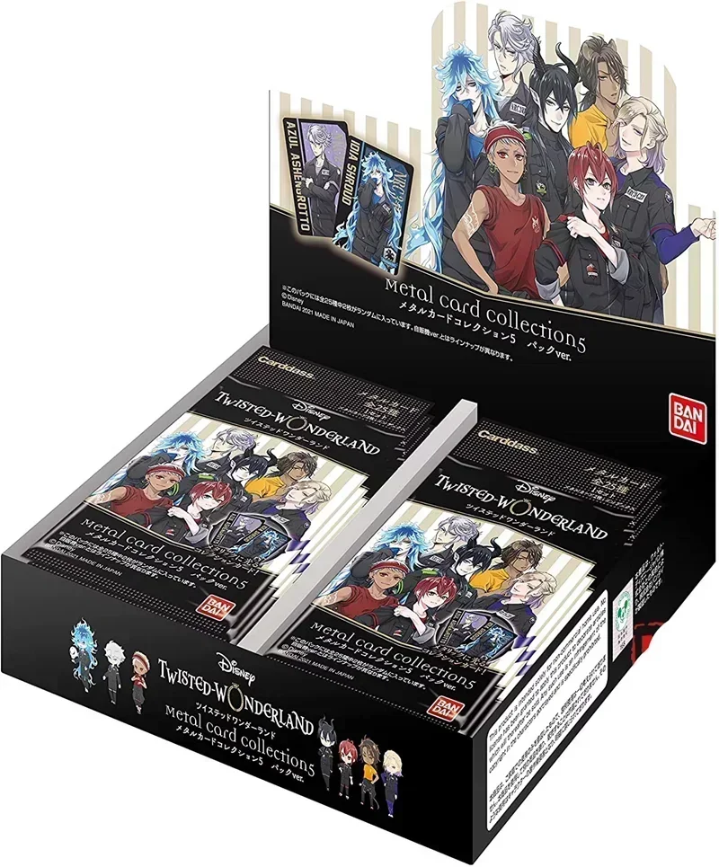 BANDAI диснеевские скрученные карты страны чудес Аниме игры фигурки загадки