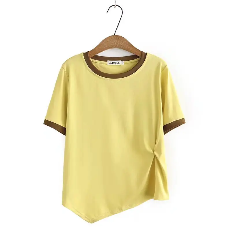 

2022 Summer New Maternity Fashion Short Sleeve T-Shirts one