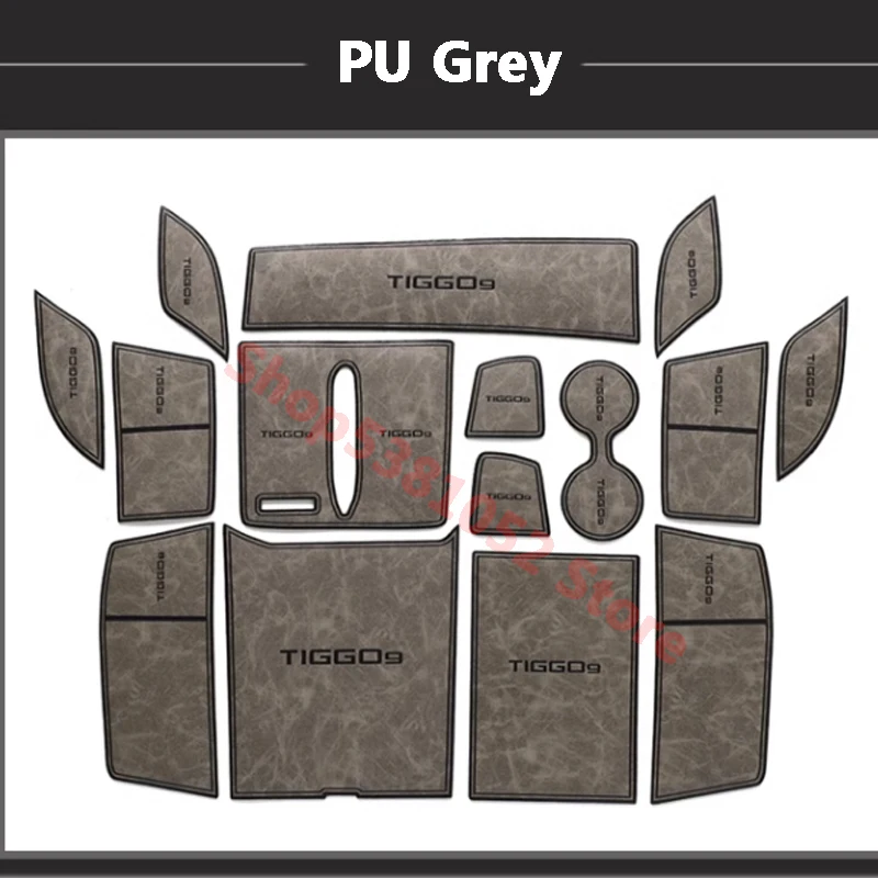 Нескользящий коврик для салона автомобиля Chery Jaecoo J8 TIGGO 9 2023 2024 резиновый