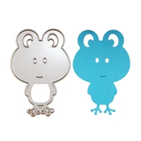 ylcd077 frog metal cutting dies for scrapbooking template diy cards album decorative embossing folder die cuts cutter stencils
