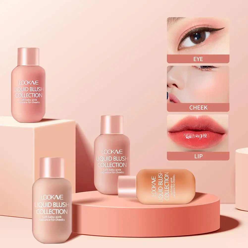 Новинка жидкие румяна для щек питательные Румяна лица гелевый крем многоцелевое