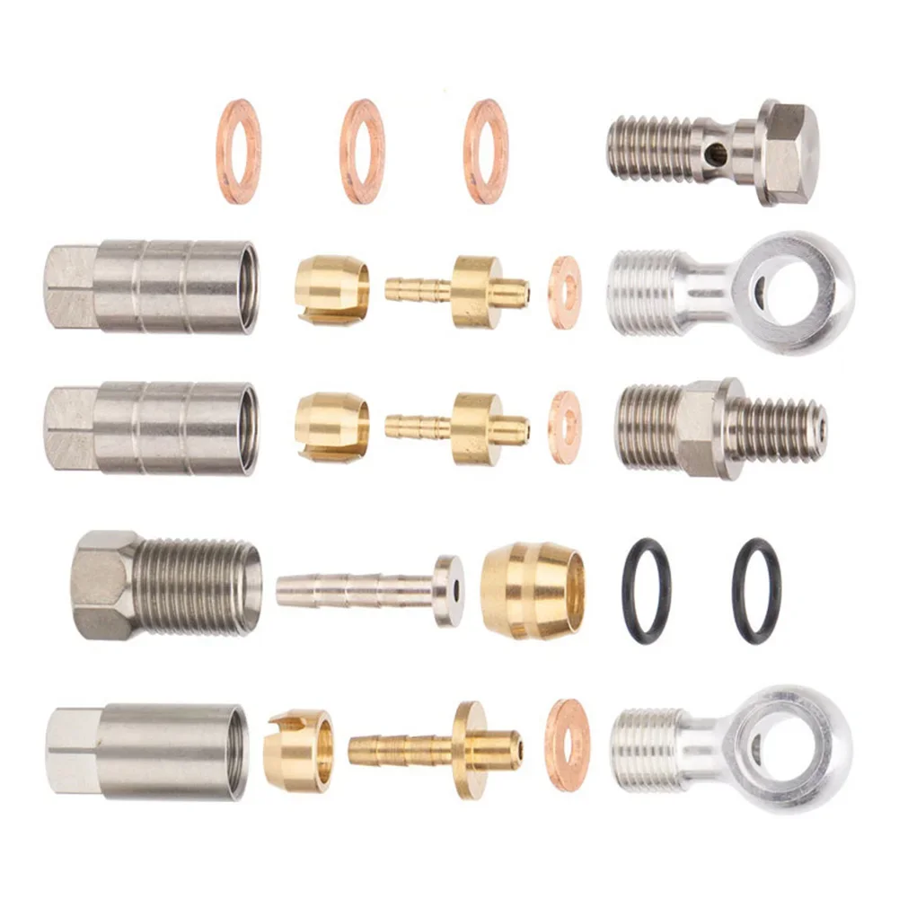 Гидравлический дисковый тормоз для велосипеда SPORTFUNSF комплект коннекторов Mrtal BH90