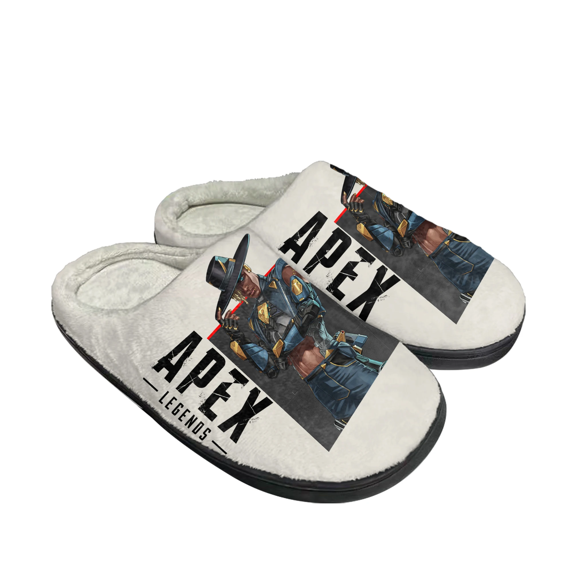 

Apex Legends Seer Home Cotton Slippers Hot Cartoon Game Mens Womens Plush Bedroom Casual Keep Warm Shoes Tailor Made Slipper