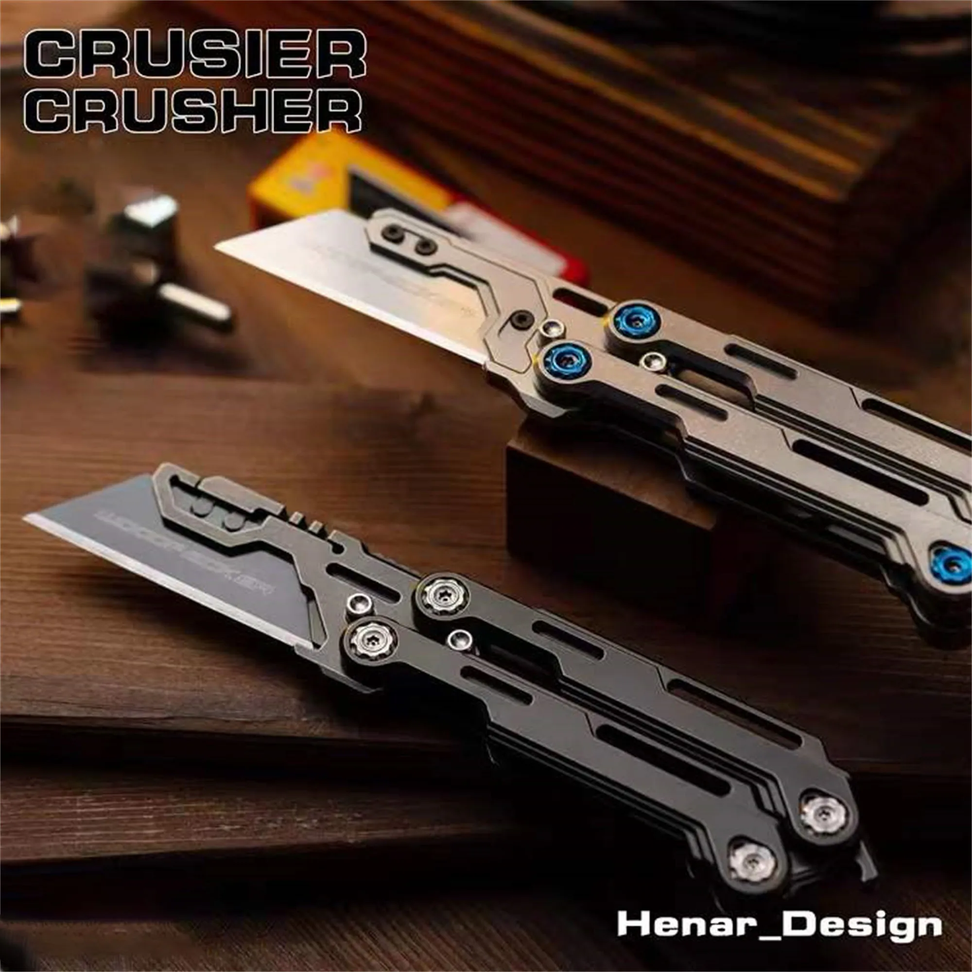 Оригинальный Универсальный нож WANWU EDC из титанового сплава быстросъемный