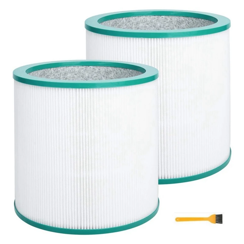 

2PCS HEPA Replacement Filter For Dyson TP00 TP02 TP03 AM11 Tower Purifier Pure Cool Link, Replace Part 968126-03