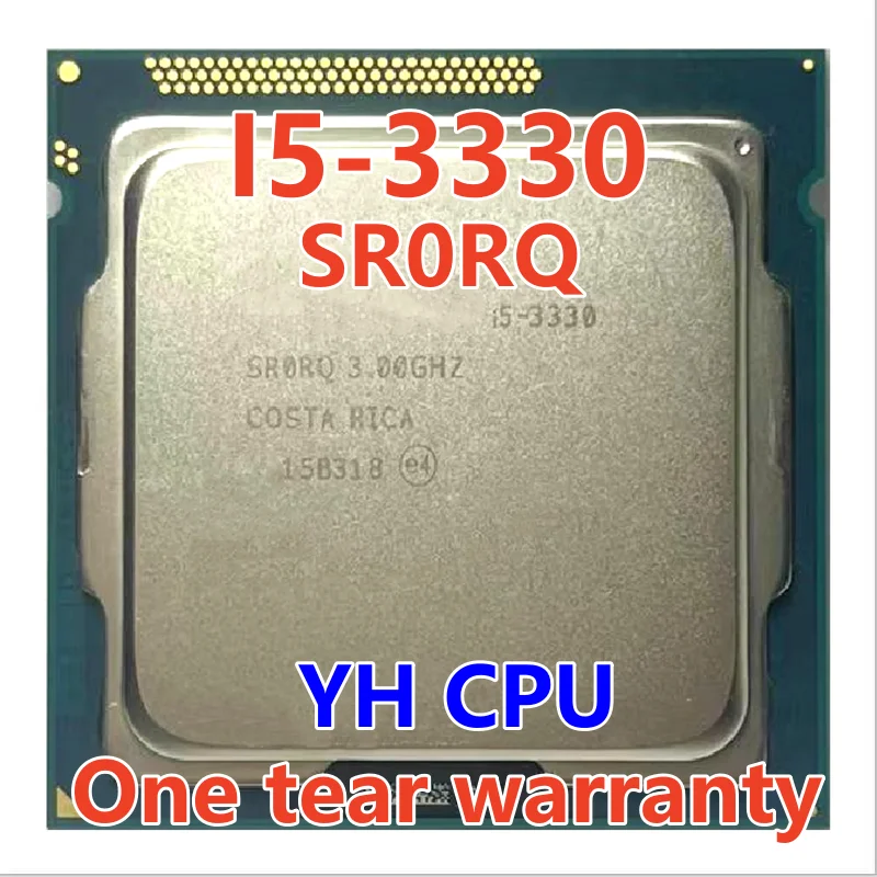 

I5-3330 i5 3330 SR0RQ 3,0 ГГц четырехъядерный ЦПУ Процессор 6M 77W LGA 1155
