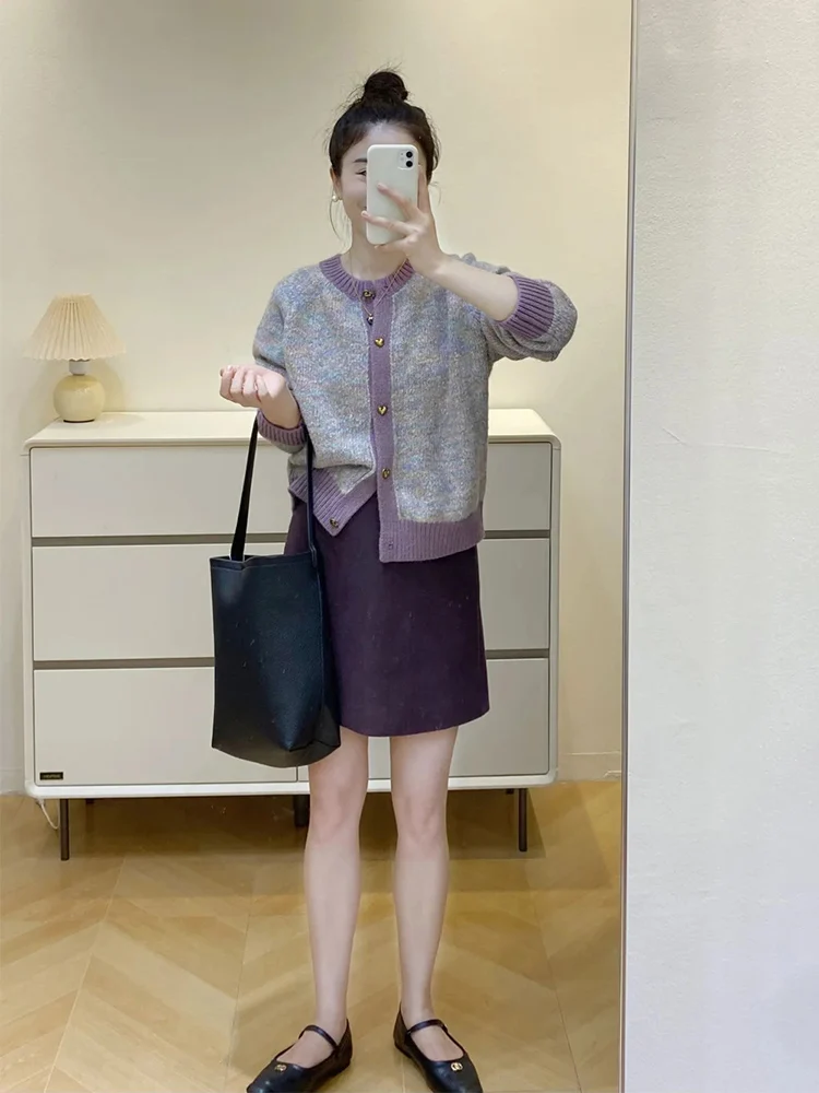 Корейская серия соответствующий полный комплект поздняя осенне-зимняя одежда