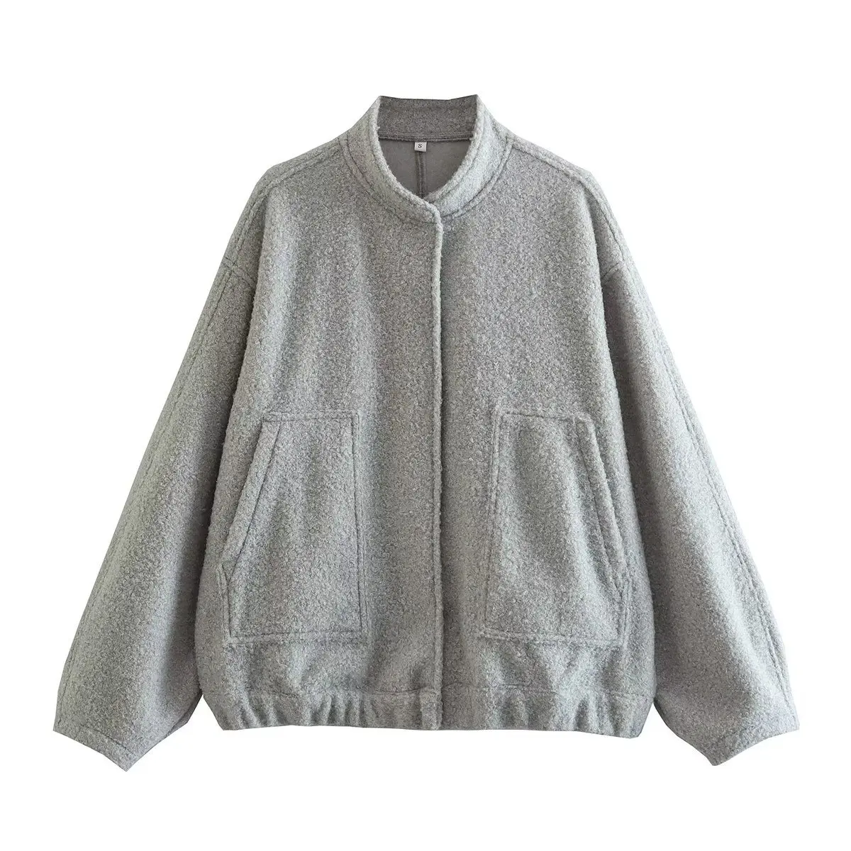 

2023 Autumn New Women's Wear Solid Color Loose Fit Fashion Top Casual Fashion Coat Suitable for Women to Keep Warm During Travel