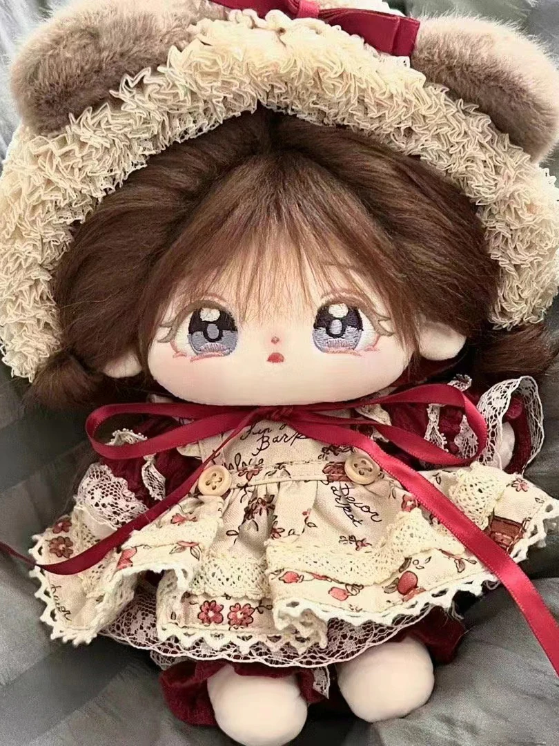 

Kawaii Weiwan 20 см милая девочка плюшевые куклы тело плюшевые игрушки без атрибутов наряд косплей Детский Рождественский подарок