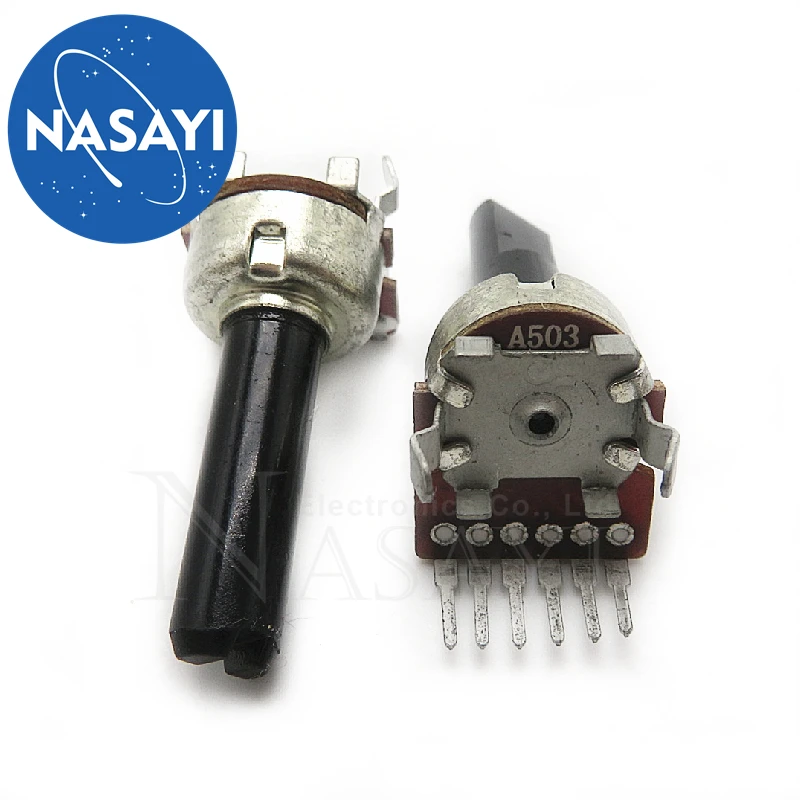 RK1212G Вертикальный двойной потенциометр A503 A50K длина ручки 20 мм f