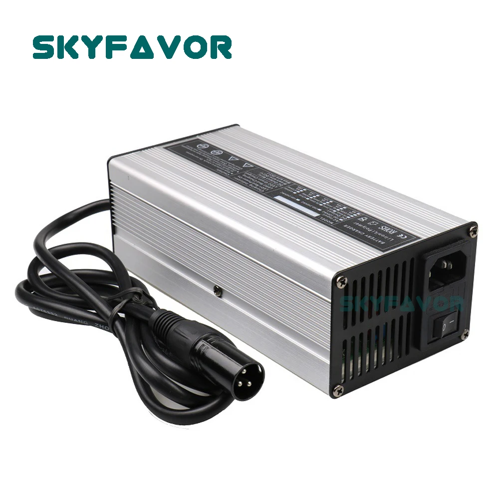 

Professional Custom 60V battery charger 60 5A fast electric vehicle Polymer Scooter electric scooter bike charger with CE ROHS