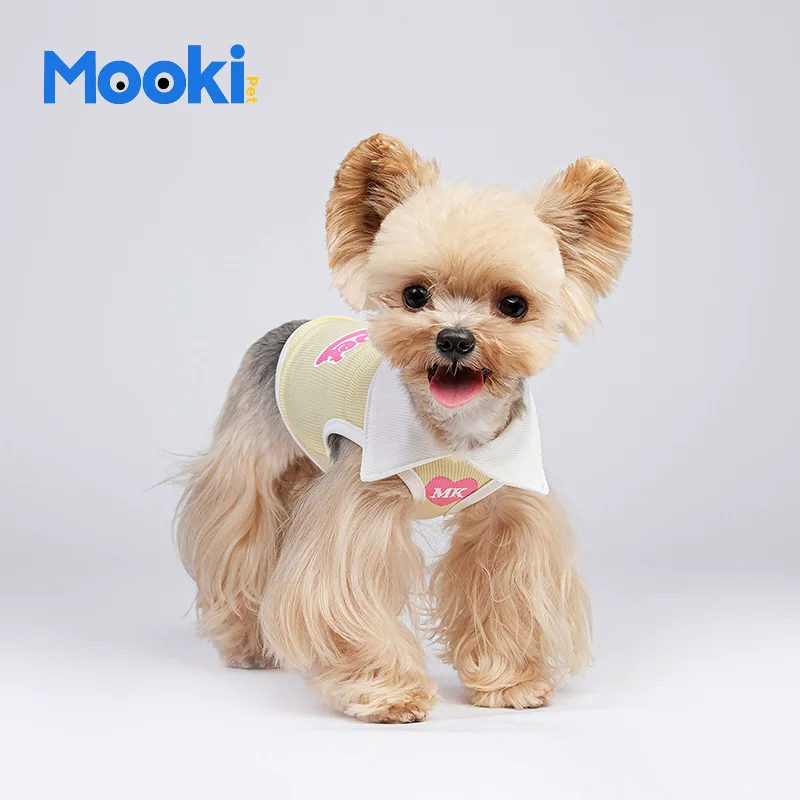 

Fashion Dog Clothes Pet Vests Yorkshire French Bulldogs Cats Maltese Summer Thin Small Dog Undershirt Cute Cool Puppy T-Shirt