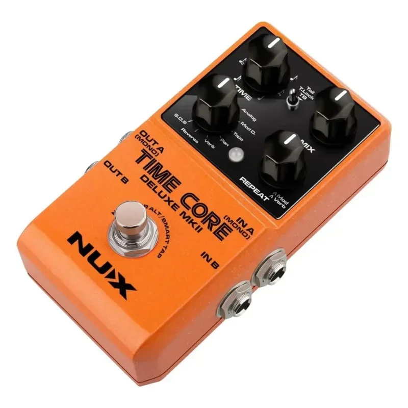 Фото Электрогитарные эффекты NUX-Time Core Deluxe MKII, универсальная педаль задержки, 7 типов, фразовый лупер, аксессуары для гитары №3