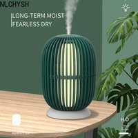 new h8 cactus humidifier cute mini household small moisturizing aromatherapy usb humidifier colorful night light