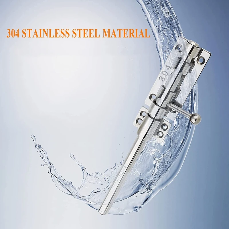 Раздвижной болт защелка для ворот бочонка сверхмощный дверной замок утолщенные