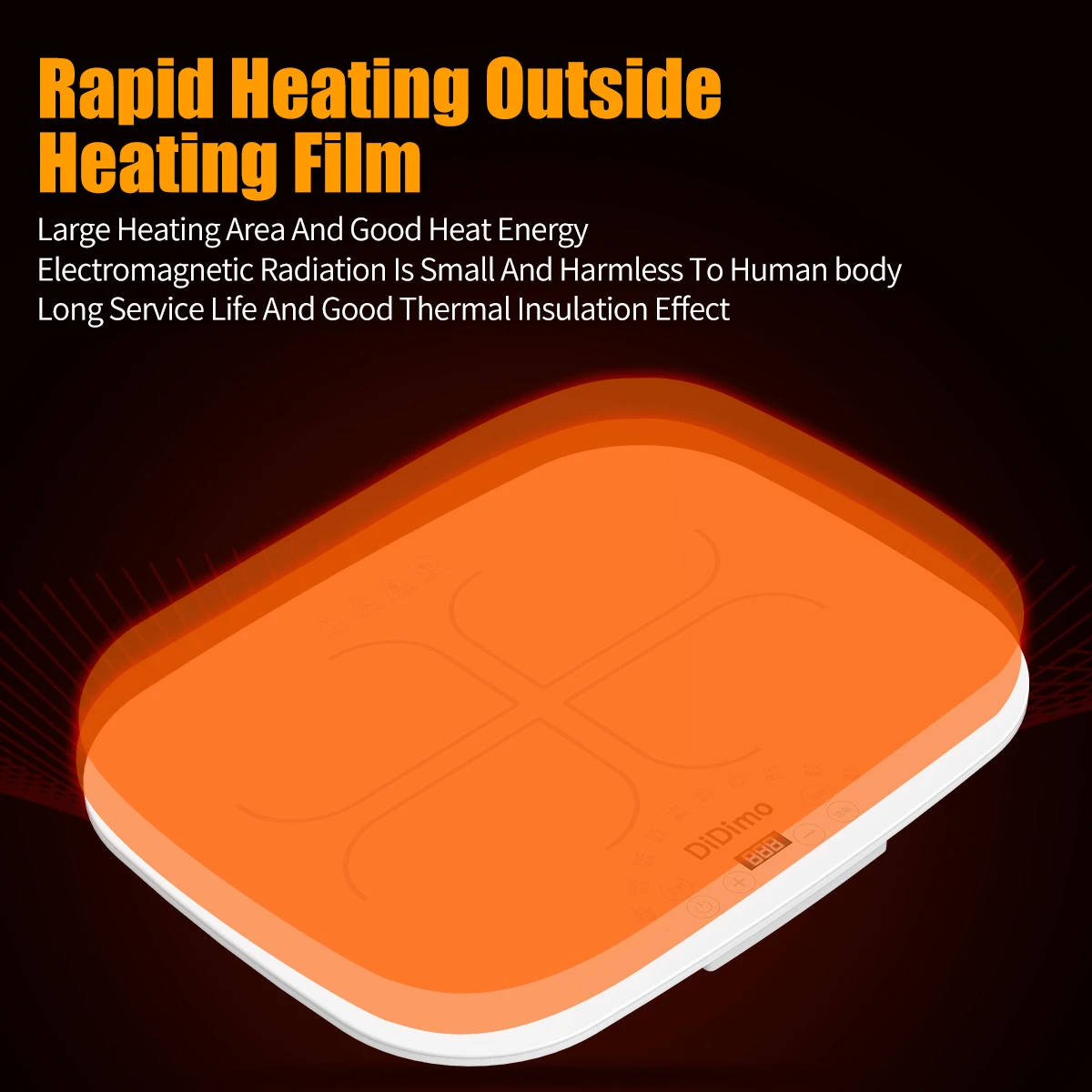 

Food insulation board domestic The hot cutting board keeps warm dining-table Warm food treasure Warm cutting board heater