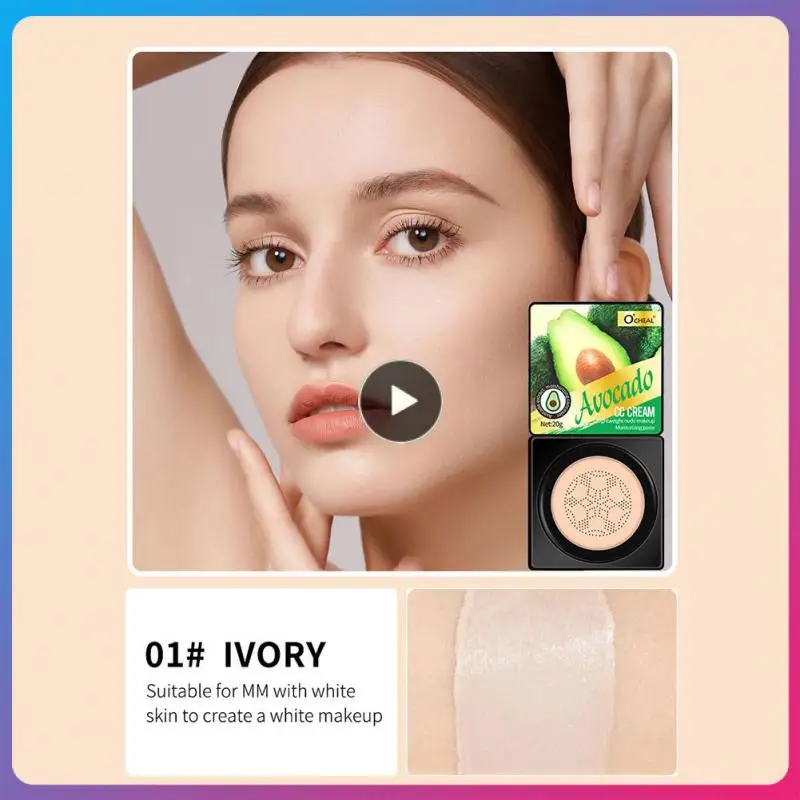 

Air Cushion BB CC Cream Concealer With Puff Moisturizer Whitening Brightening Face Foundation Long Lasting Face Makeup Maquiagem